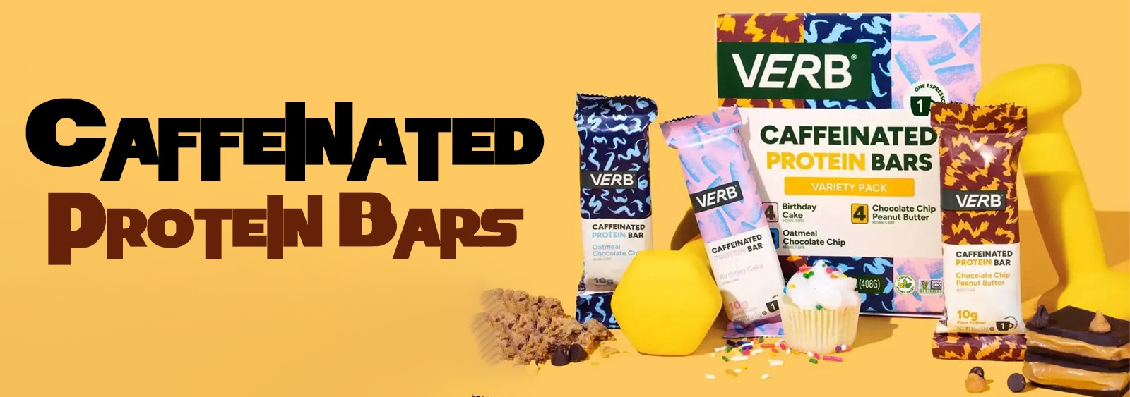 verb energy caffeinated protein bars